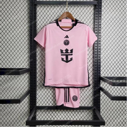 2024/2025 Kids Size Inter Miami Home Soccer Jersey