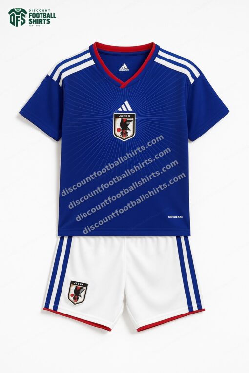 2026 Kids Size Japan Home World Cup Football Jersey