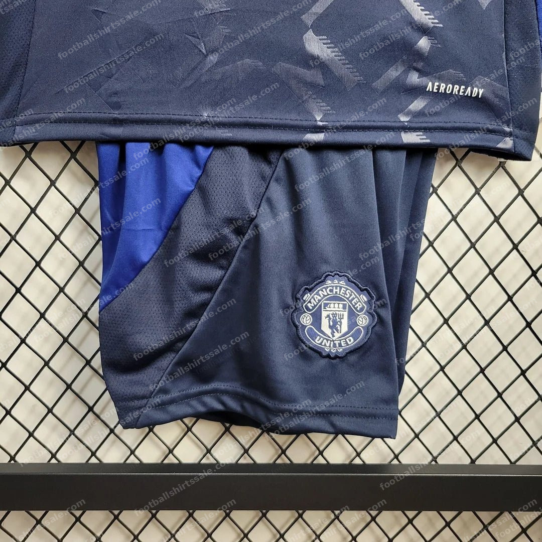 2024/2025 Kids Size Manchester United Away Football Shirt 1:1 Thai Quality - Detail 6