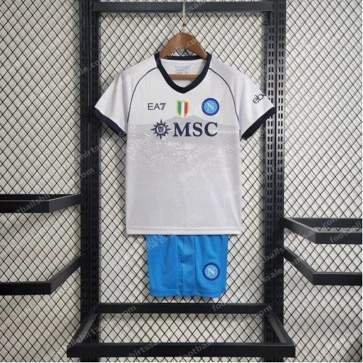 2023/2024 Kids Size Napoli Away Soccer Jersey