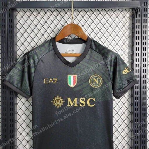 2023/2024 Kids Size Napoli Third Away Soccer Jersey 1:1 Thai Quality - Detail 2