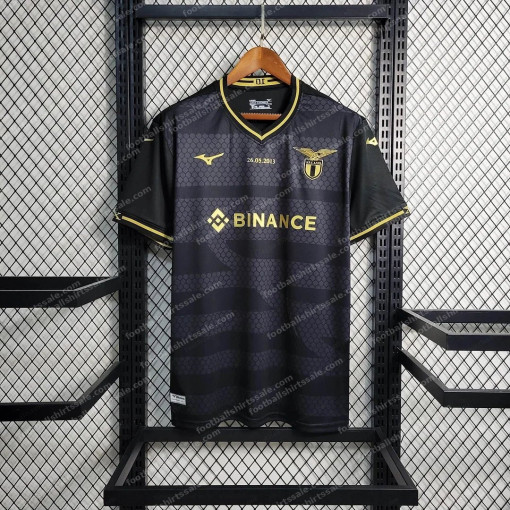 2023 Lazio 10th Anniversary Edition Black Soccer Jersey