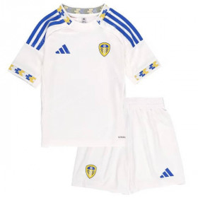 Leeds United Home Kids Kit 25/26
