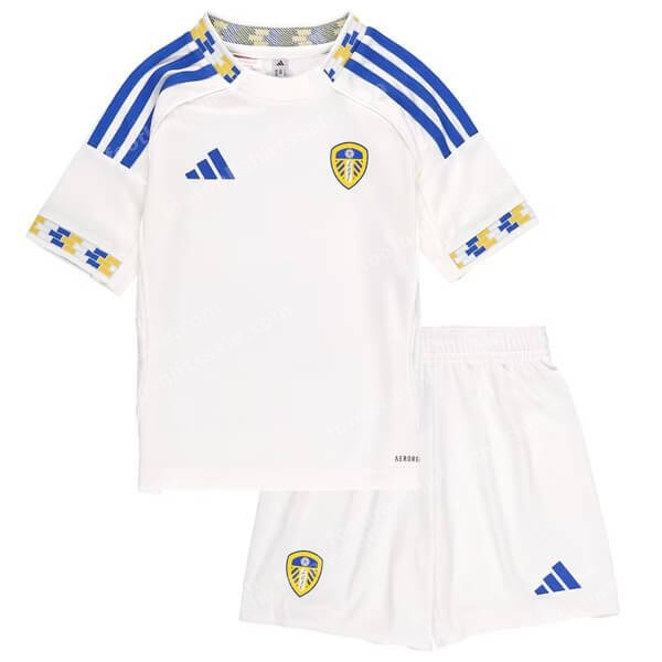 Leeds United Home Kids Kit 25/26