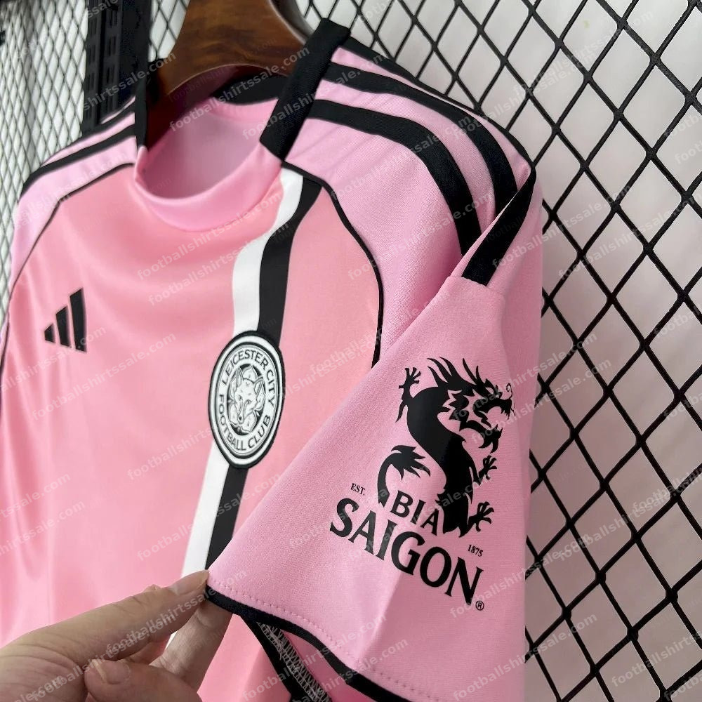 2025/2026 Leicester City Third Away Football Shirt - Detail 4