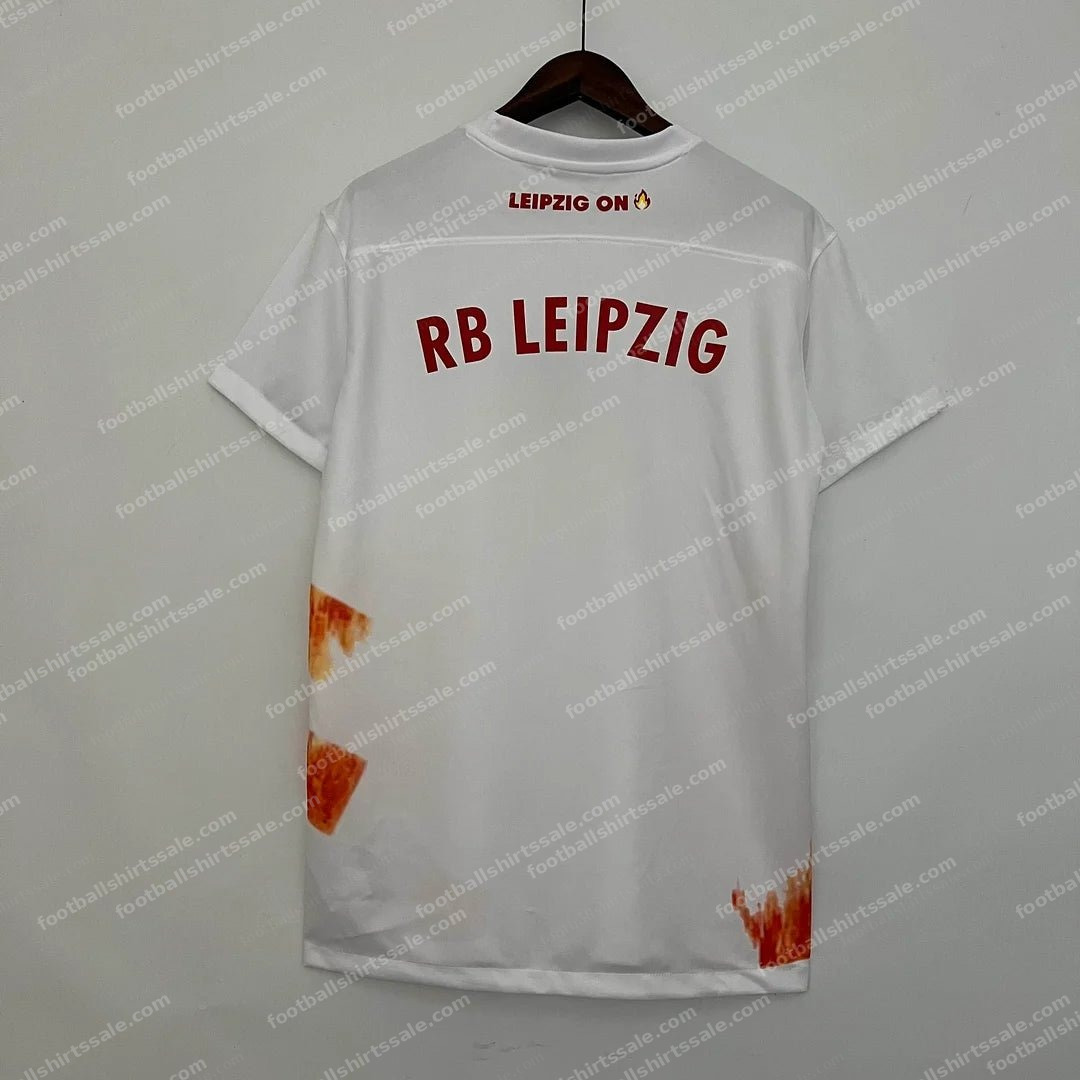 2023 Leipzig Special Edition White Football Shirt - Detail 1