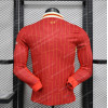 2024/2025 Long Sleeve Player Version Liverpool Home Football Shirt 1:1 Thai Quality - Detail 1