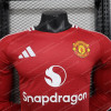 2024/2025 Long Sleeve Player Version Manchester United Home Football Shirt 1:1 Thai Quality - Detail 2