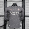 2024/2025 Long Sleeve Player Version Real Madrid Third Away Football Shirt 1:1 Thai Quality