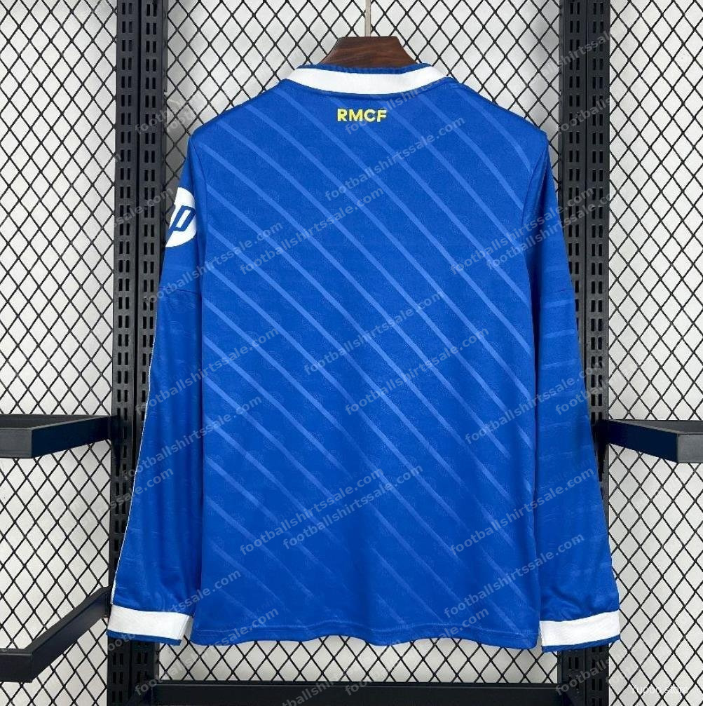 2025/2026 Long Sleeve Real Madrid Third Away Football Shirt - Detail 3