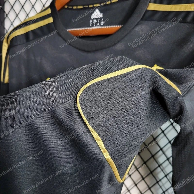 2011/2012 Long Sleeve Retro Real Madrid Away Football Shirt - Detail 5