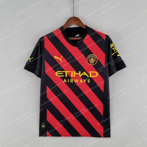 2022/2023 Manchester City Away Football Shirt
