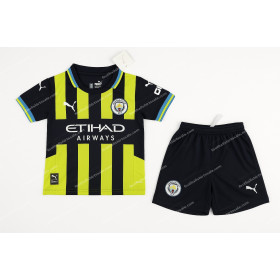 2024/2025 Manchester City Away Football Shirt Kids Size