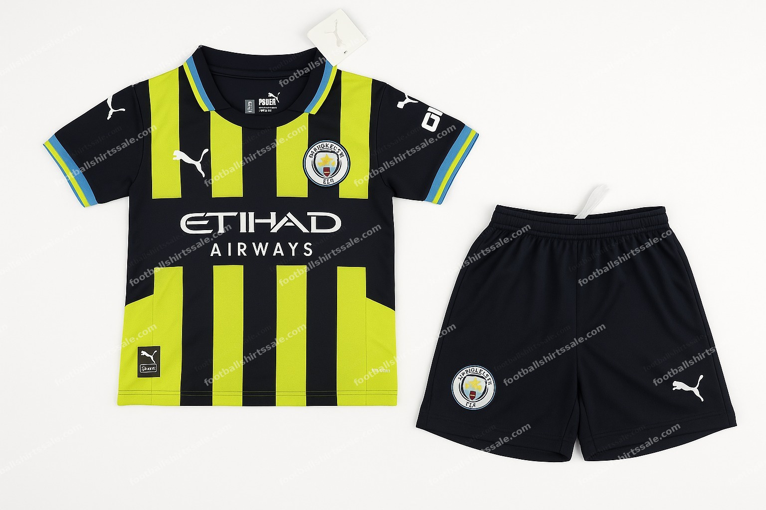 2024/2025 Manchester City Away Football Shirt 1:1 Thai Quality Kids Size