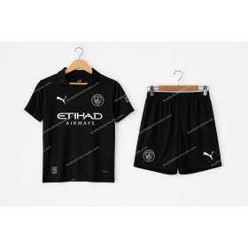 2025/2026 Manchester City Away Football Shirt Kids Size