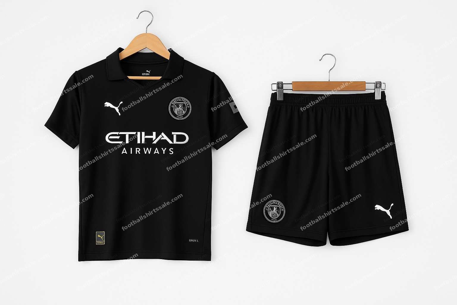 2025/2026 Manchester City Away Football Shirt Kids Size