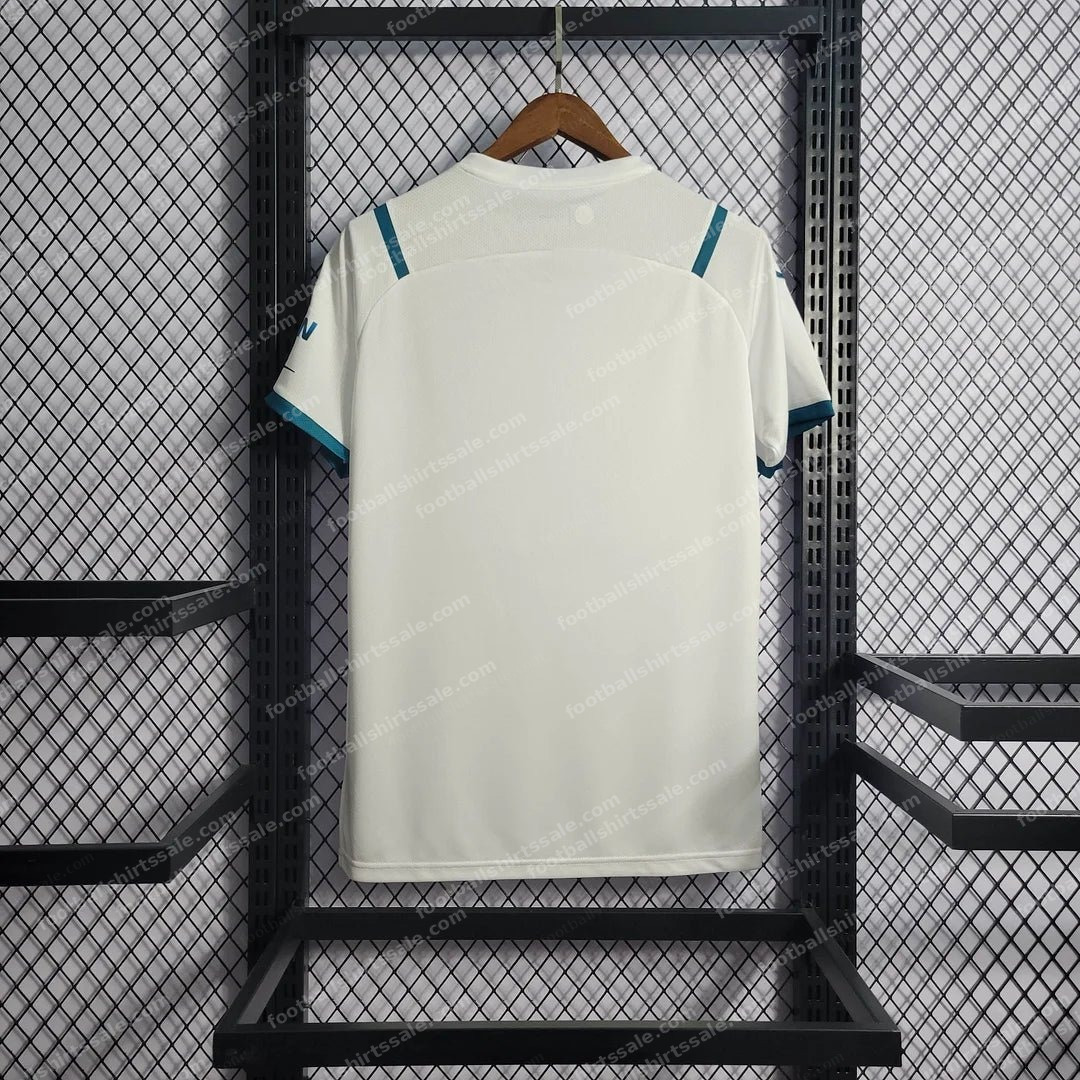 Manchester City Football Shirt 2021/2022 Retro 1:1 Thai Quality Away - Detail 1