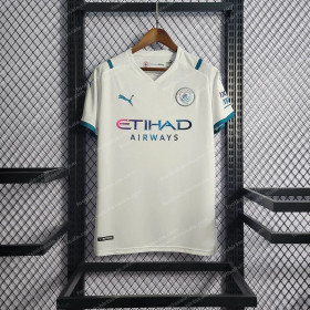 Manchester City Football Shirt 2021/2022 Retro Away
