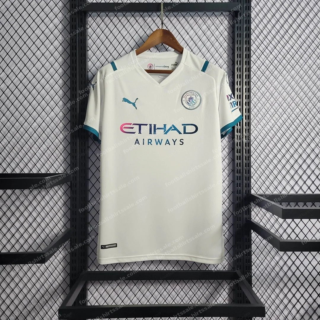 Manchester City Football Shirt 2021/2022 Retro 1:1 Thai Quality Away
