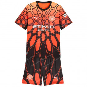 Manchester City Goalkeeper Kids Kit 26/27 - Orange