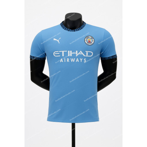 2024/2025 Manchester City Home Football Shirt - Player Version