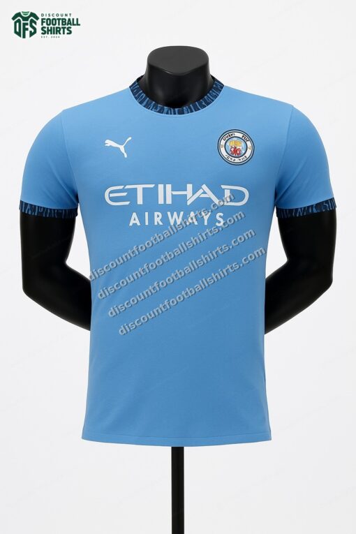 2024/2025 Manchester City Home Football Shirt - Player Version