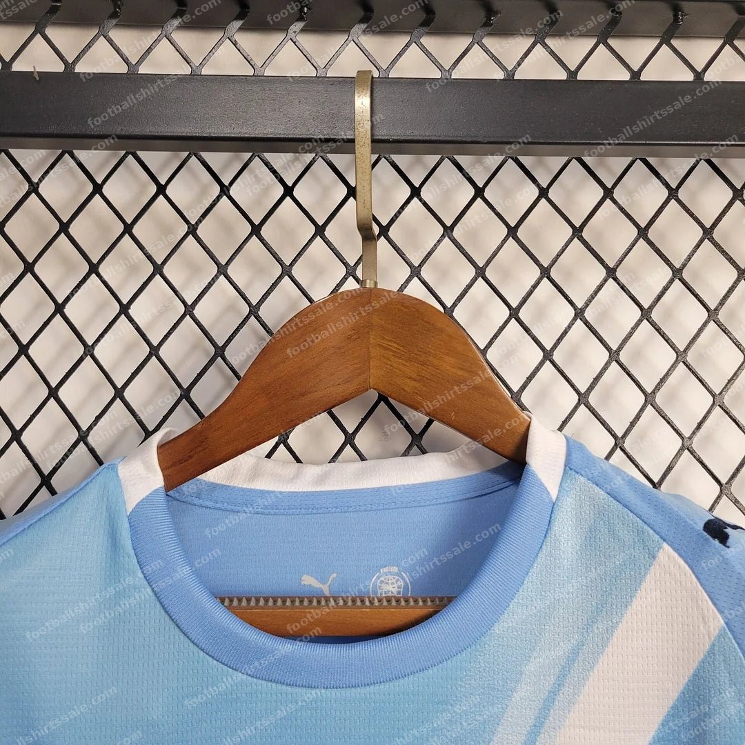 2025/2026 Manchester City Home Football Shirt Kids Size - Detail 6