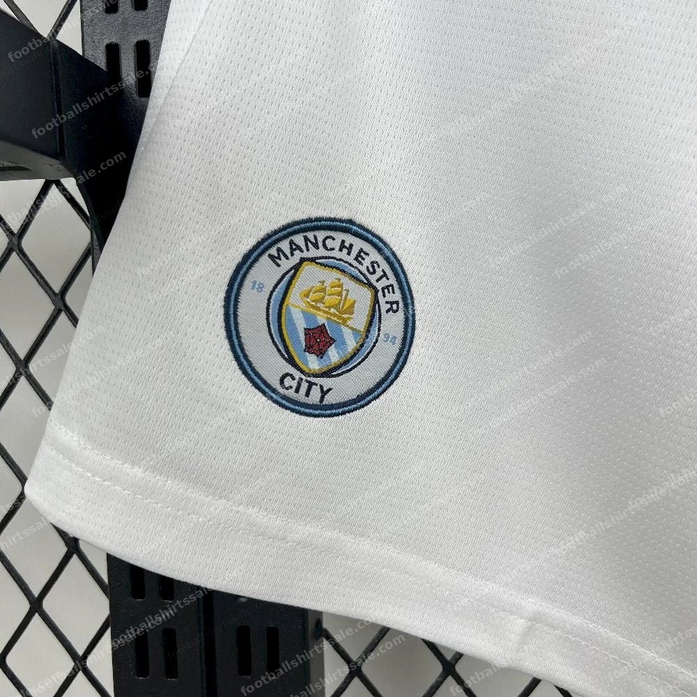 2025/2026 Manchester City Home Shorts - Detail 3
