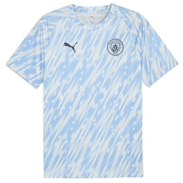 Manchester City Pre Match Training Top – Sky Blue