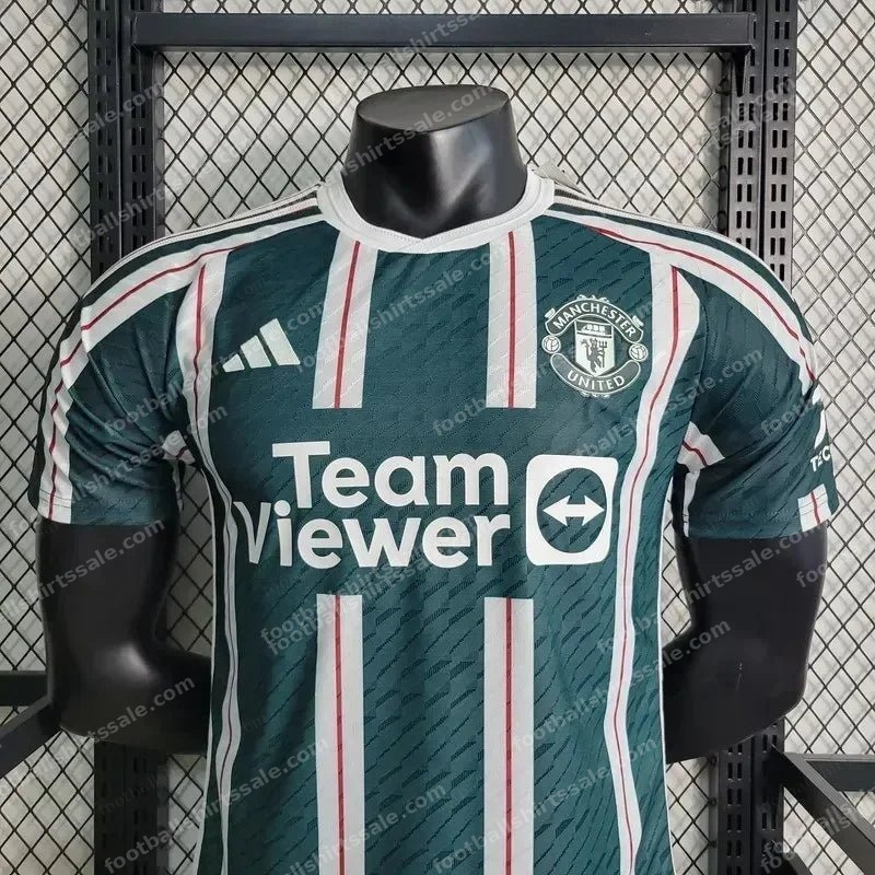 2023/2024 Manchester United Away Soccer Jersey 1:1 Thai Quality – Player Version - Detail 2