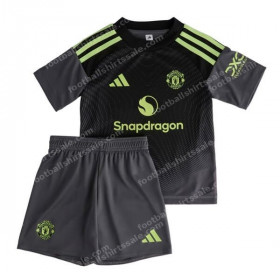 Manchester United Goalkeeper Kids Kit 25/26 - Black