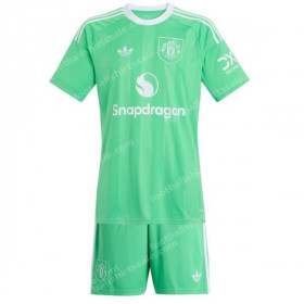 Manchester United Goalkeeper Kids Kit 25/26 - Green