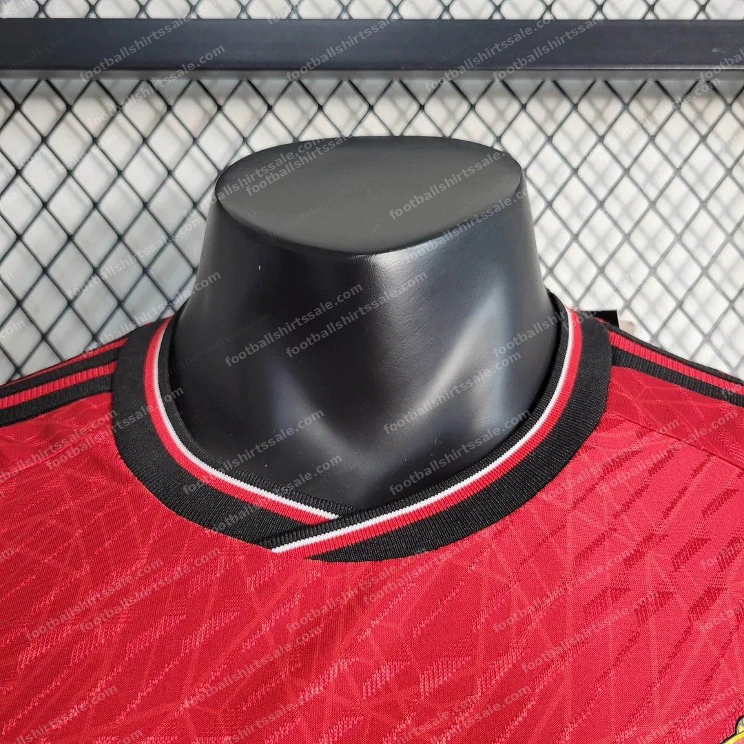 2023/2024 Manchester United Home Soccer Jersey 1:1 Thai Quality – Player Version - Detail 6