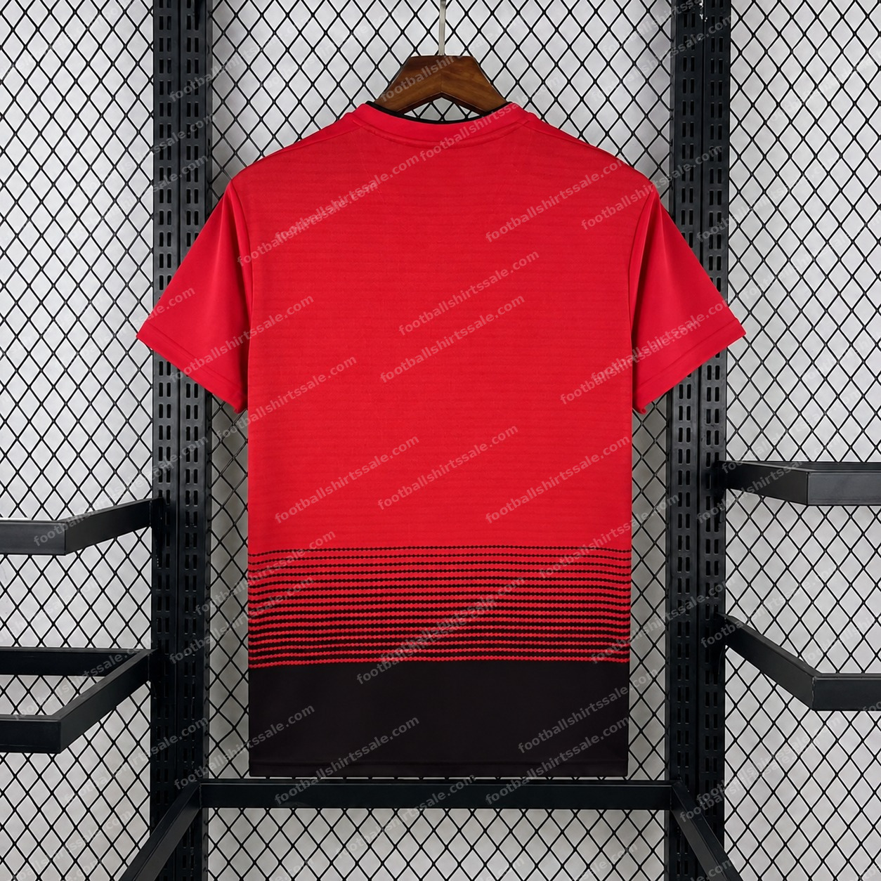 2018/2019 Manchester United Retro Home Football Shirt - Detail 1
