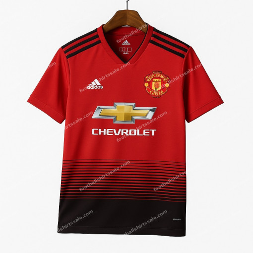 2018/2019 Manchester United Retro Home Football Shirt