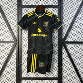 2025/2026 Manchester United Third Away Football Shirt Kids Size