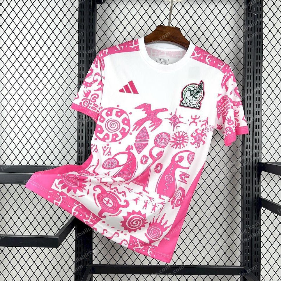 2025/2026 Mexico Concept Pink Football Jersey