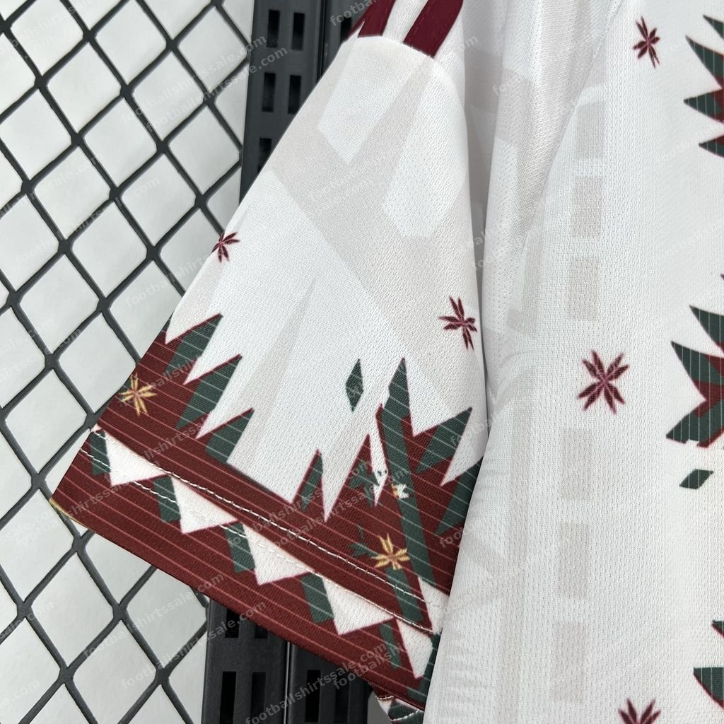 2026 Mexico Concept White Football Jersey - Detail 2