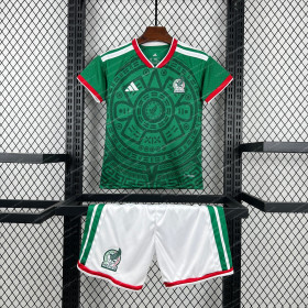 2026 Mexico Home World Cup Football Jersey Kids Size