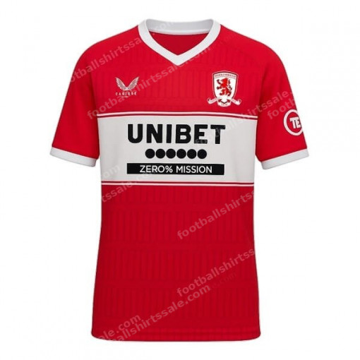 Middlesbrough Home Shirt 25/26
