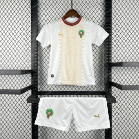 2026 Morocco Away World Cup Football Jersey Kids Size
