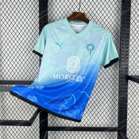 2026 Morocco Special Edition Atlas Blue Football Shirt