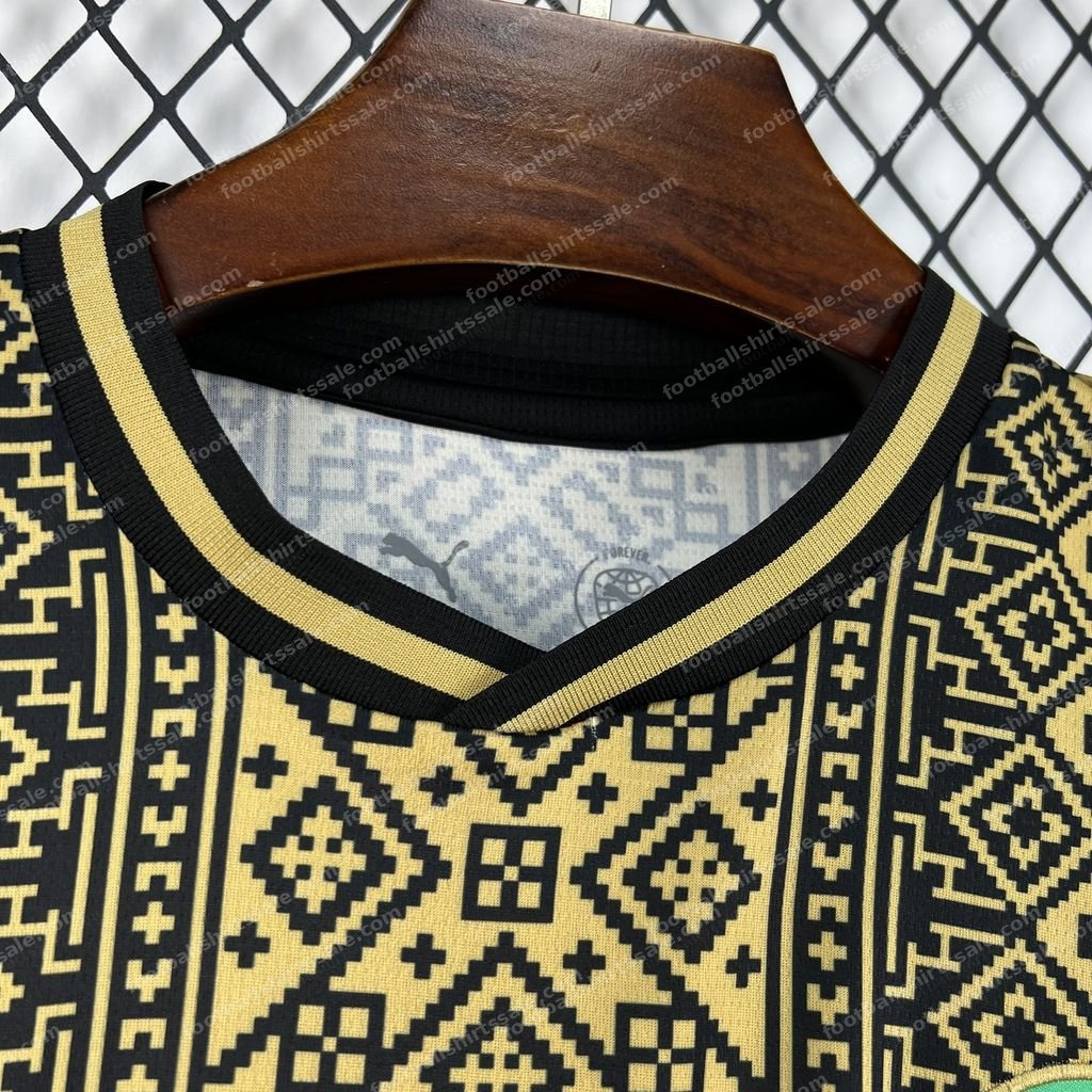 2026 Morocco Special Edition Gold Football Shirt - Detail 2