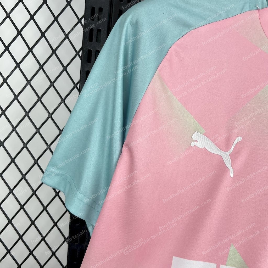 2026 Morocco Special Edition Pink Mint Dreams Football Shirt - Detail 1