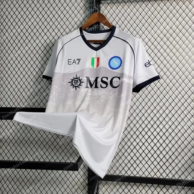 2023/2024 Napoli Away Soccer Jersey 1:1 Thai Quality - Detail 2