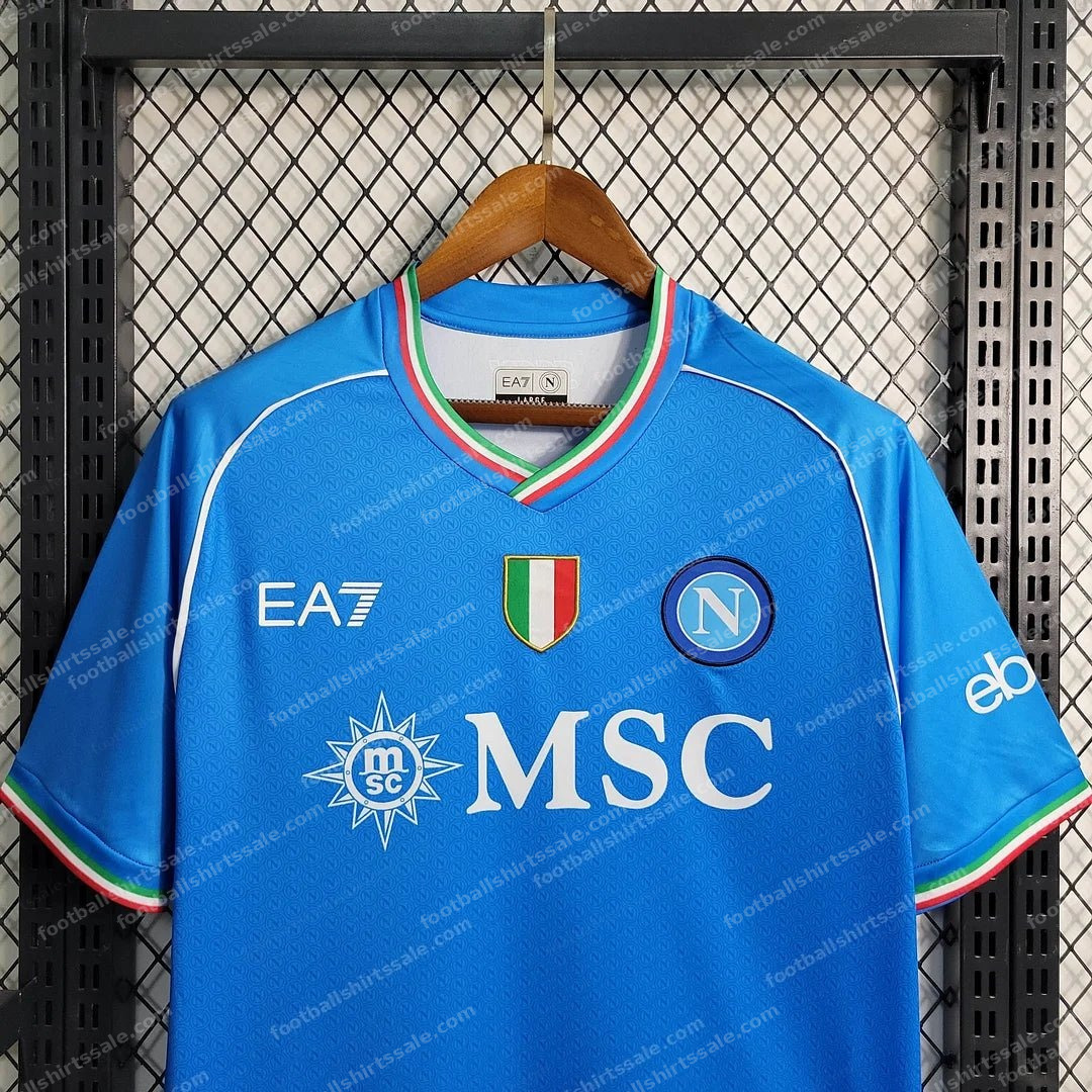 2023/2024 Napoli Home Soccer Jersey 1:1 Thai Quality - Detail 3