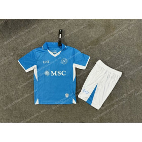2024/2025 Napoli Home Soccer Jersey Kids Size