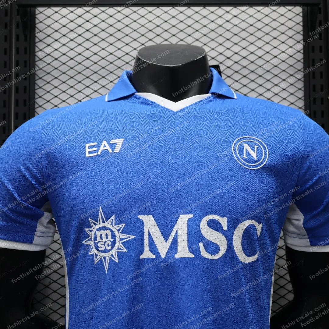 2024/2025 Napoli Home Soccer Jersey 1:1 Thai Quality – Player Version - Detail 2