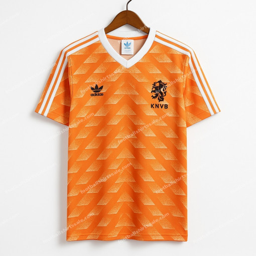 1988 Netherland Retro Home Football Jersey