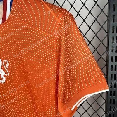 2025 Netherlands Home Football Shirt - Detail 5
